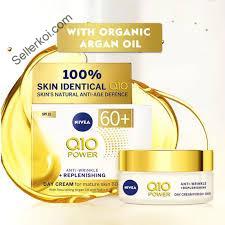 Nivea Q10 Power 60+ Anti-Wrinkle + Replenishing Day Cream (50ml)